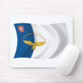 Azoren Flagge Mauspad (Mit Mouse)