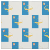 Azoren-Flagge Stoff (Muster)