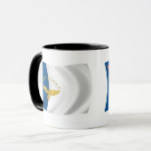 Azoren Flagge Tasse (Vorderseite Links)