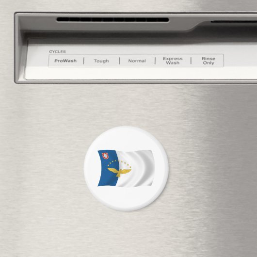 Azoren-Flaggenmagnet Magnet (In Situ (Geschirrspüler))