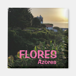 Azoren: Flores Panorama Küche Magnet