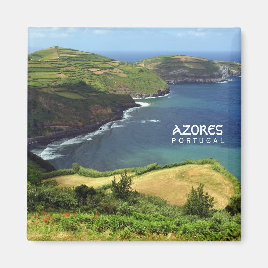 Azoren Foto, Portugal Magnet (Vorne)