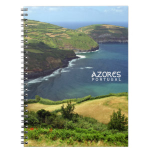 Azoren Foto, Portugal Notizblock