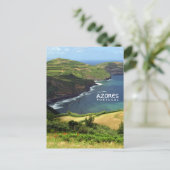 Azoren Foto, Portugal Postkarte (Stehend Vorderseite)