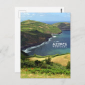 Azoren Foto, Portugal Postkarte (Vorne/Hinten)