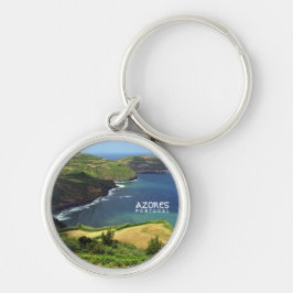 Azoren Foto, Portugal Schlüsselanhänger