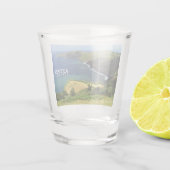 Azoren Foto, Portugal Schnapsglas (Rückseite)
