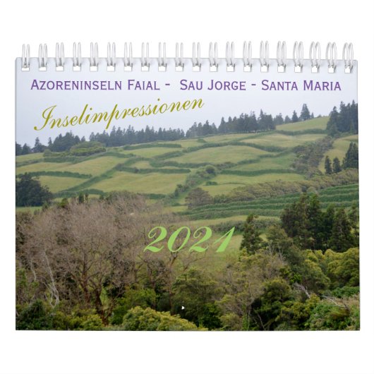 Azoren für Ferien Kalender (Titelbild)