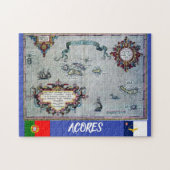 AZOREN Historical Map Jigsaw Puzzle (Horizontal)