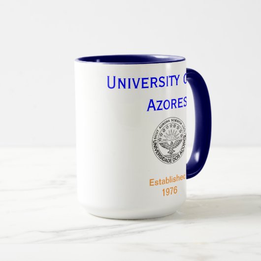Azoren - HochschulTasse Tasse (VorderseiteRechts)