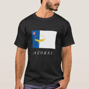 Azoren-Insel-Portugal-Flaggen-T - Shirt