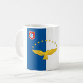 Azoren-Insel-Portugal-Tasse Kaffeetasse (Vorderseite Links)