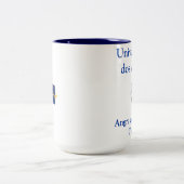 Azoren-Insel-Tasse Zweifarbige Tasse (Mittel)