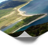 Azoren Inseln Lagoa do Fogo Poster (Ecke)
