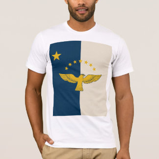 Azoren - Inspiriert T - Shirt mit Flagge Portugals