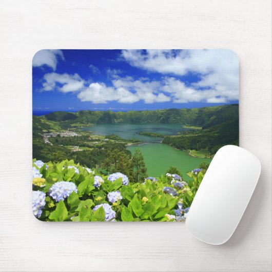 Azoren-Landschaft Mousepad (Mit Mouse)