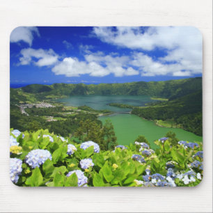 Azoren-Landschaft Mousepad