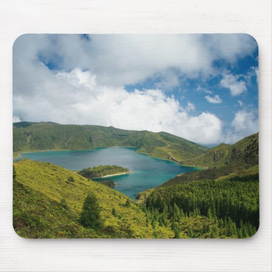 Azoren Landschaft Mousepad (Vorne)