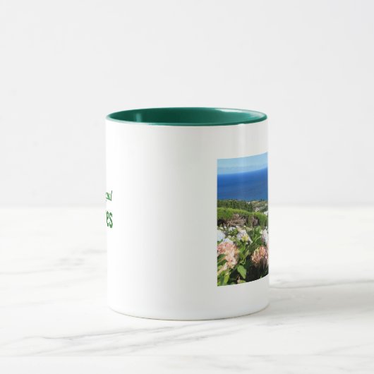 Azoren-Landschaft Tasse (Zentrum)
