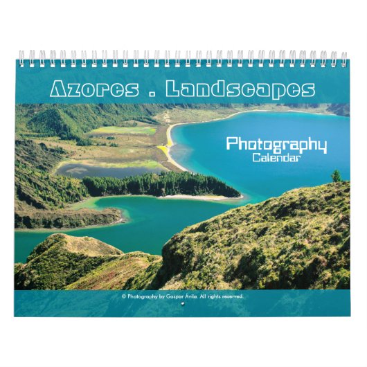 Azoren Landschaften Fotografie Kalender (Titelbild)