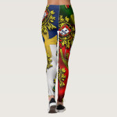 Azoren-Muster Leggings (Rückseite)
