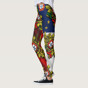 Azoren-Muster Leggings