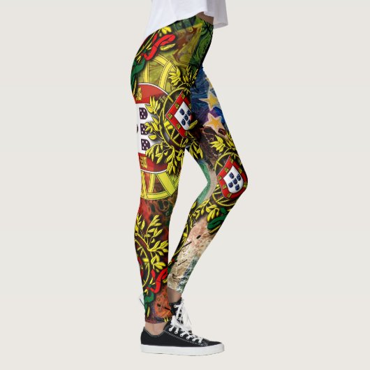 Azoren-Muster Leggings (Rechts)