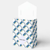 Azoren - Personalisierte Flagge auf Azoren Geschenkschachtel (Geöffnet)