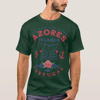 Azoren Portugal Geheimparadies T-Shirt