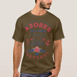 Azoren Portugal Geheimparadies T-Shirt