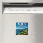 🌿 Azoren Portugal Inselparadies 🌊 Magnet (In Situ (Geschirrspüler))