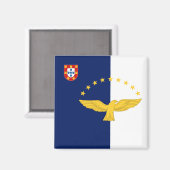 Azoren, Portugal Magnet (Vorderseite/Rückseite)