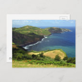 Azoren, Portugal Postkarte (Vorne/Hinten)