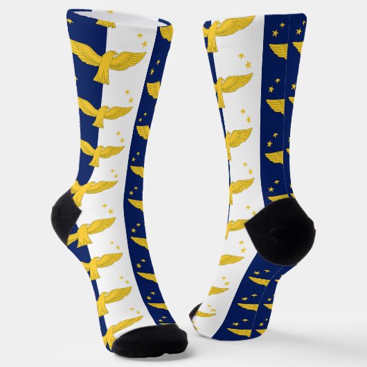 Azoren, Portugal Socken (Gewinkelt)