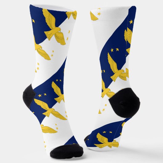 Azoren, Portugal Socken (Gewinkelt)