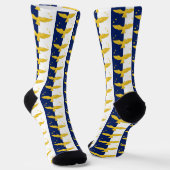 Azoren, Portugal Socken (Gewinkelt)