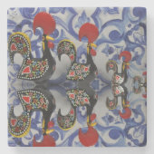 Azoren, Portugal Steinuntersetzer (Vorderseite)