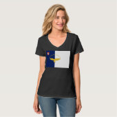 Azoren, Portugal T-Shirt (Vorderseite Vollansicht)