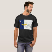 Azoren, Portugal T-Shirt (Vorne ganz)