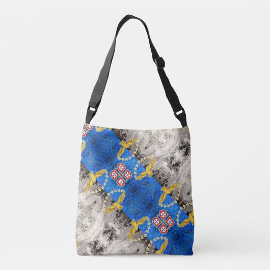 Azoren, Portugal Tragetaschen Mit Langen Trägern (Rückseite)