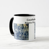 Azoren-Portugiese Azulejo Tasse (Vorderseite Links)