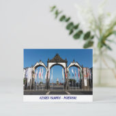 Azoren Postkarte (Stehend Vorderseite)