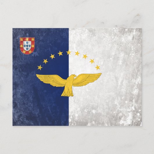 Azoren Postkarte (Vorderseite)