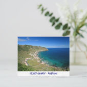 Azoren Postkarte (Stehend Vorderseite)