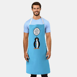 Azoren sprechende Ms Penguin Personalisiert Schürze