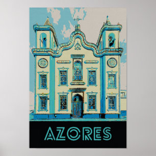 Azoren - Terceira - Inselbeispiel Portugal Poster