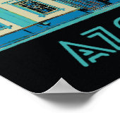 Azoren - Terceira - Inselbeispiel Portugal Poster (Ecke)