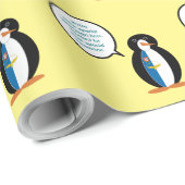 Azoren Vortrag von Penguin Personalisiert Geschenkpapier (Rolleneckpunkt)