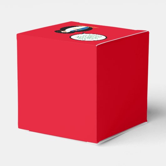 Azoren Vortrag von Penguin Personalisiert Geschenkschachtel (Rückseite)