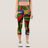 Azorener Stolz Capri Leggings (Vorderseite)